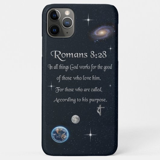 Romeinen 8:28 christelijke Bijbelvers Case-Mate iPhone Case (Achterkant)
