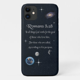 Romeinen 8:28 christelijke Bijbelvers Case-Mate iPhone Case