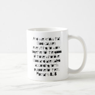 Romeinen 8:28 Coffee/Tea-mok Koffiemok
