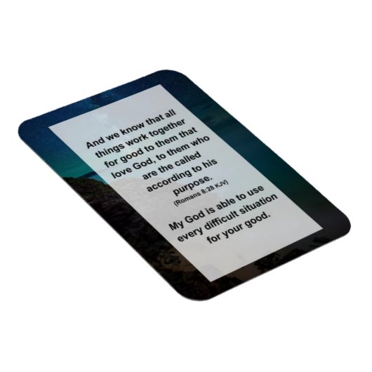 Romeinen 8:28 En we weten dat alles werkt Magneet (Rechterzijde)