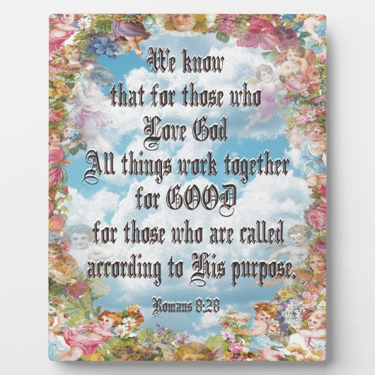 Romeinen 8:28 fotoplaat (Voorkant)