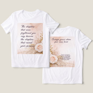 Romeinen 8:28 Geloof Tri-Blend Shirt