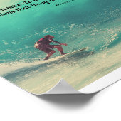 Romeinen 8:28 - Iets goeds uit stormen Poster (Hoek)