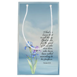 Romeinen 8:28 Iris Waterverf Klein Cadeauzakje