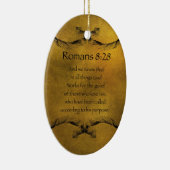 Romeinen 8:28 keramisch ornament (Rechts)