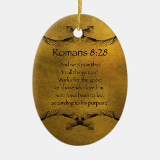 Romeinen 8:28 keramisch ornament
