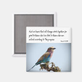 Romeinen 8:28 (KJV) Magneet (Voorkant / Achterkant)