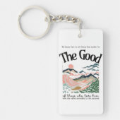 Romeinen 8:28 Kunstwerk Sleutelhanger (Voorkant)