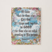 Romeinen 8:28 legpuzzel (Verticaal)