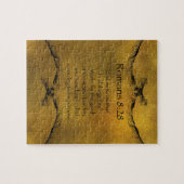 Romeinen 8:28 legpuzzel (Horizontaal)