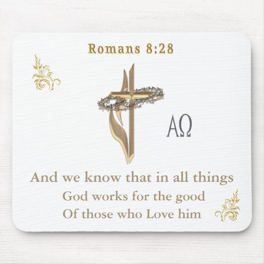 Romeinen 8:28 muismat (Voorkant)