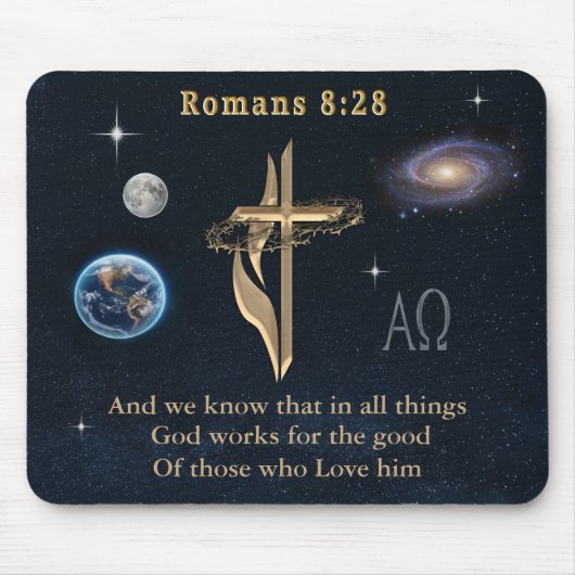 Romeinen 8:28 muismat (Voorkant)