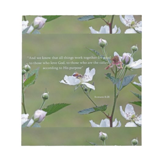 Romeinen 8:28 notitieblok (Voorkant)