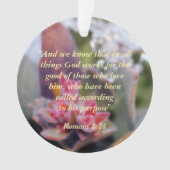 Romeinen 8:28 ornament (voorkant)