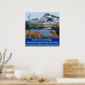 Romeinen 8:28 poster (Keuken)