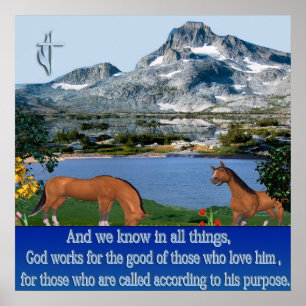 Romeinen 8:28 poster