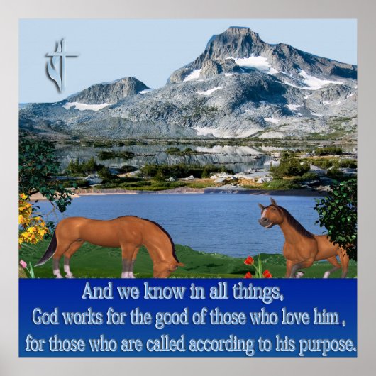 Romeinen 8:28 poster (Voorkant)