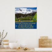 Romeinen 8:28 poster (Keuken)