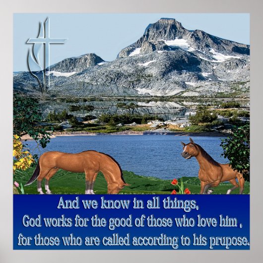 Romeinen 8:28 poster (Voorkant)