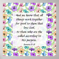 Romeinen 8:28 Poster