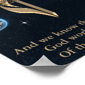 Romeinen 8:28 poster (Hoek)