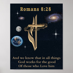 Romeinen 8:28 poster