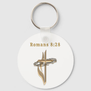Romeinen 8:28 producten sleutelhanger