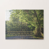 Romeinen 8 28 puzzel legpuzzel (Horizontaal)