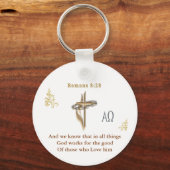 Romeinen 8:28 sleutelhanger (Voorkant)