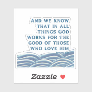Romeinen 8:28 sticker
