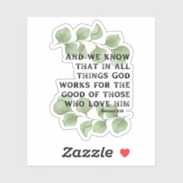 Romeinen 8:28 sticker
