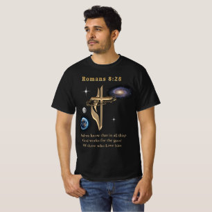 Romeinen 8:28 t-shirt