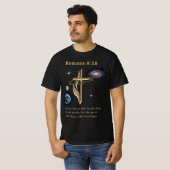 Romeinen 8:28 t-shirt (Voorkant volledig)