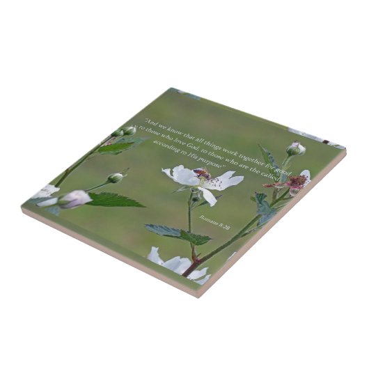 Romeinen 8:28 tegeltje (Zijkant)