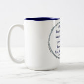 Romeinen 8:28 tweekleurige koffiemok (Links)