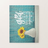 Romeinen 8:31 Als God voor ons is die tegen ons ka Legpuzzel (Verticaal)