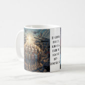 Romeinen 8:31 koffiemok (Voorkant links)