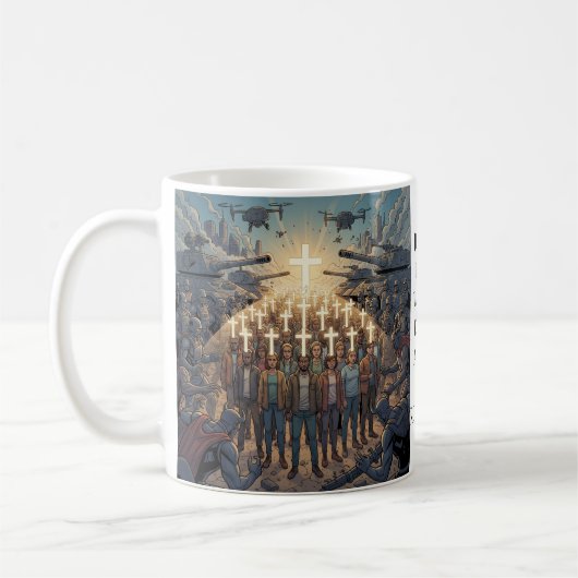 Romeinen 8:31 koffiemok (Links)