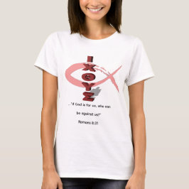 Romeinen 8:31 t-shirt