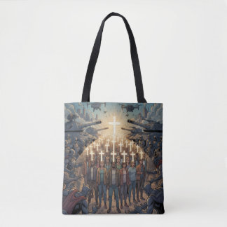 Romeinen 8:31 tote bag