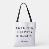 Romeinen 8:31 tote bag (Achterkant)