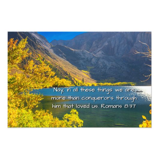 Romeinen 8:37 foto afdruk (Voorkant)