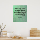 Romeinen 8:37 poster (Keuken)