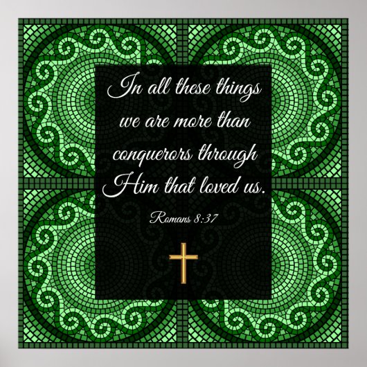Romeinen 8:37 poster (Voorkant)