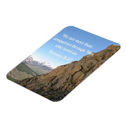 Romeinen 8:37 We zijn meer dan veroveraars Magneet (Linkerzijde)