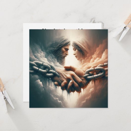 (Romeinen 8:38-39 CSB) Kaart (Voorkant / Achterkant in situ)