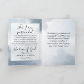 Romeinen 8:38-39 Gods liefde Bijbelvers Christelij Kaart (Binnen)