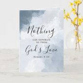 Romeinen 8:38-39 Gods liefde Bijbelvers Christelij Kaart (Gele Bloem)