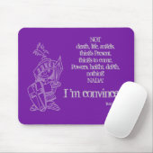 Romeinen 8:38 mousepad muismat (Met muis)