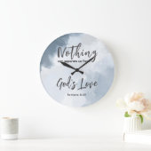 Romeinen 8:39 Gods liefde Bijbelvers Christelijk Grote Klok (Huis)